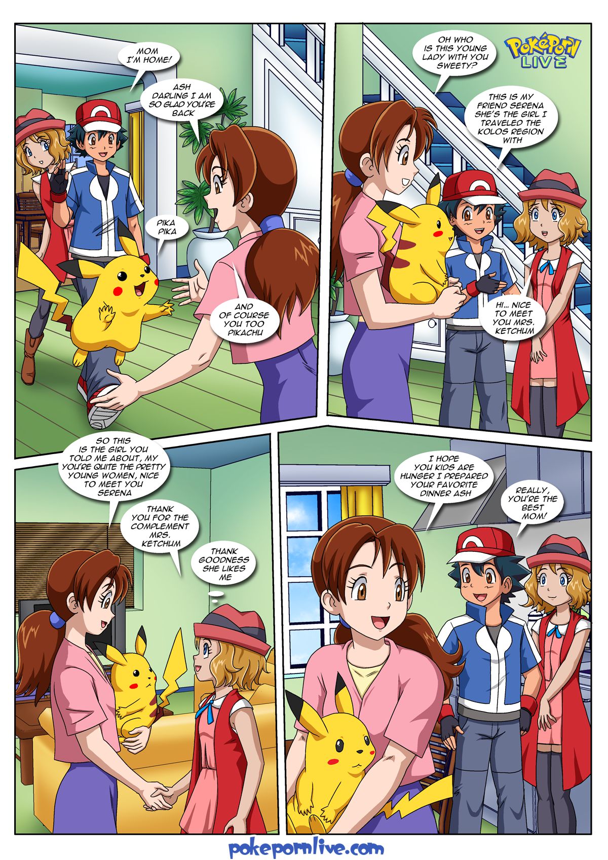 Mistress Ketchum’s PokeBitches (Pokemon) - PalComix page 3 hentai porn comic manga doujin